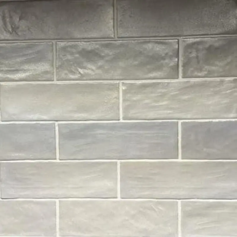 Amagansett Fog 2 in. x 8 in. 9 mm Satin Ceramic Wall Tile (5.38 sq. ft. / box)Fog Gray / 2x8 / sq. ft.