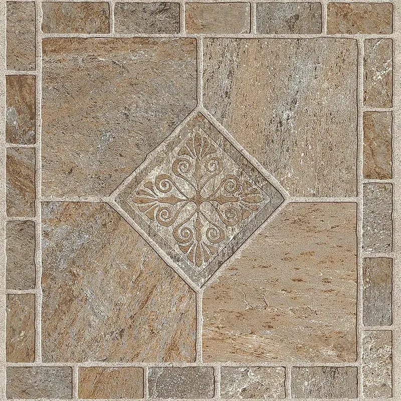 Armstrong Multi-Color Bronze 12 in. x 12 in. Residential Peel and Stick Vinyl Tile Flooring (45 sq. ft. / case)sq. ft.