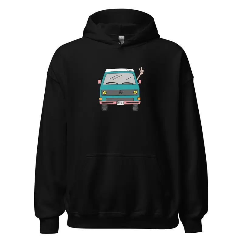 Dream Machine Unisex HoodieBlack / S