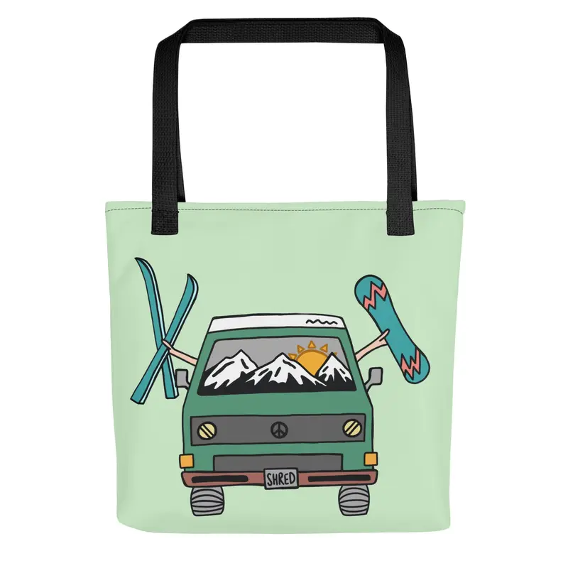 Shred Van Tote Bag