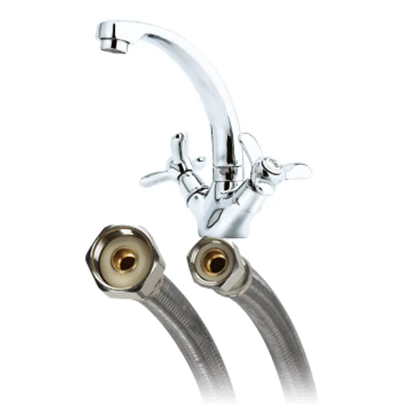 Fluidmaster Faucet Water Supply Connector 3/8" x 1/2" x 12"3/8" x 1/2" x 12"