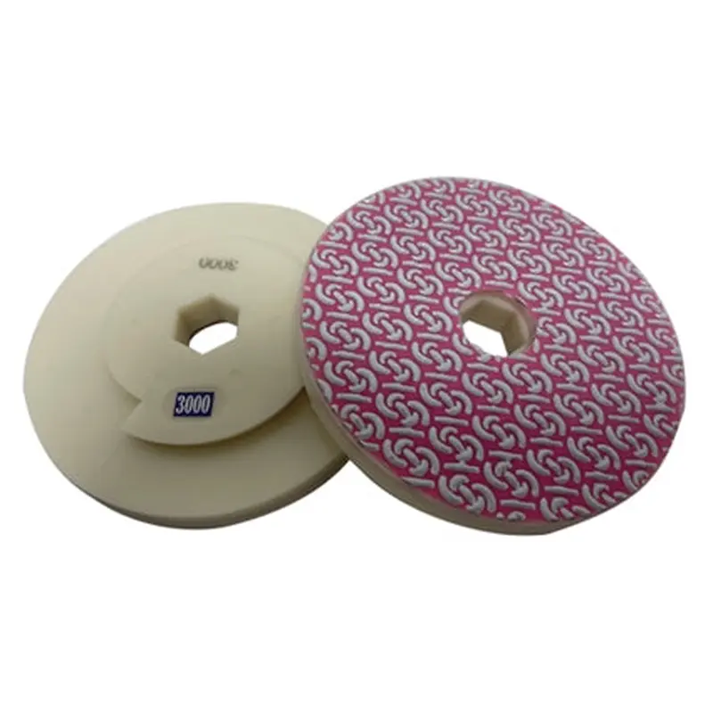 6" Weha Marble Snail Lock Polishing Pad50