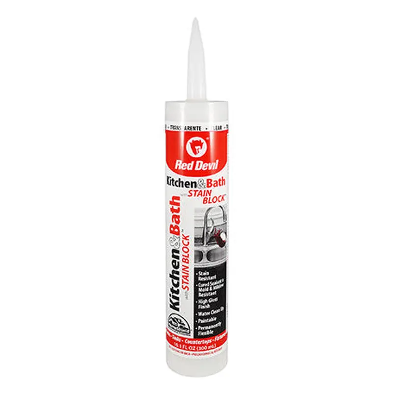 Red Devil Kitchen & Bath Stain Block 10.1 FL. OZ. Cartridge, Clear10.1 oz. / Clear