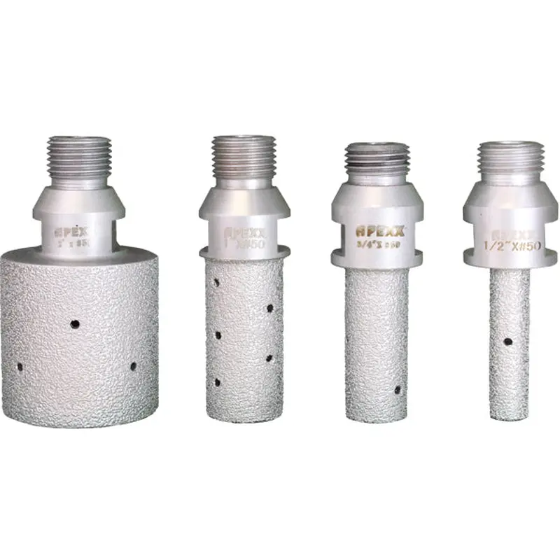 APEXX Brazed CNC Sink Drums1/2"? / Coarse  #50 Grit