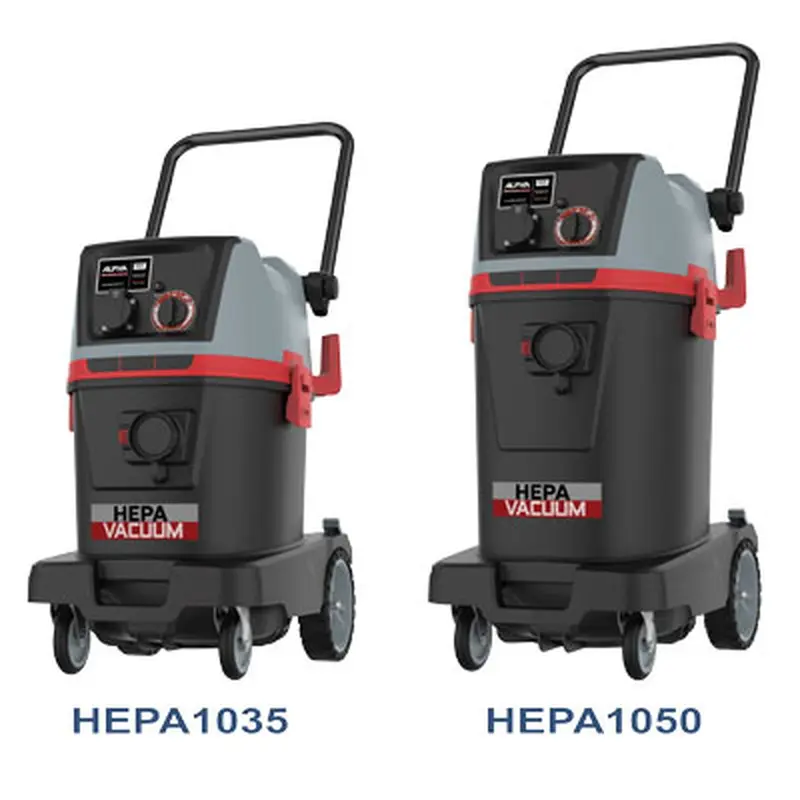HEPA Wet/Dry Vacuum Safely Extracts Harmful Dust Directly from the Tool9.3 Gal (35 Liters)