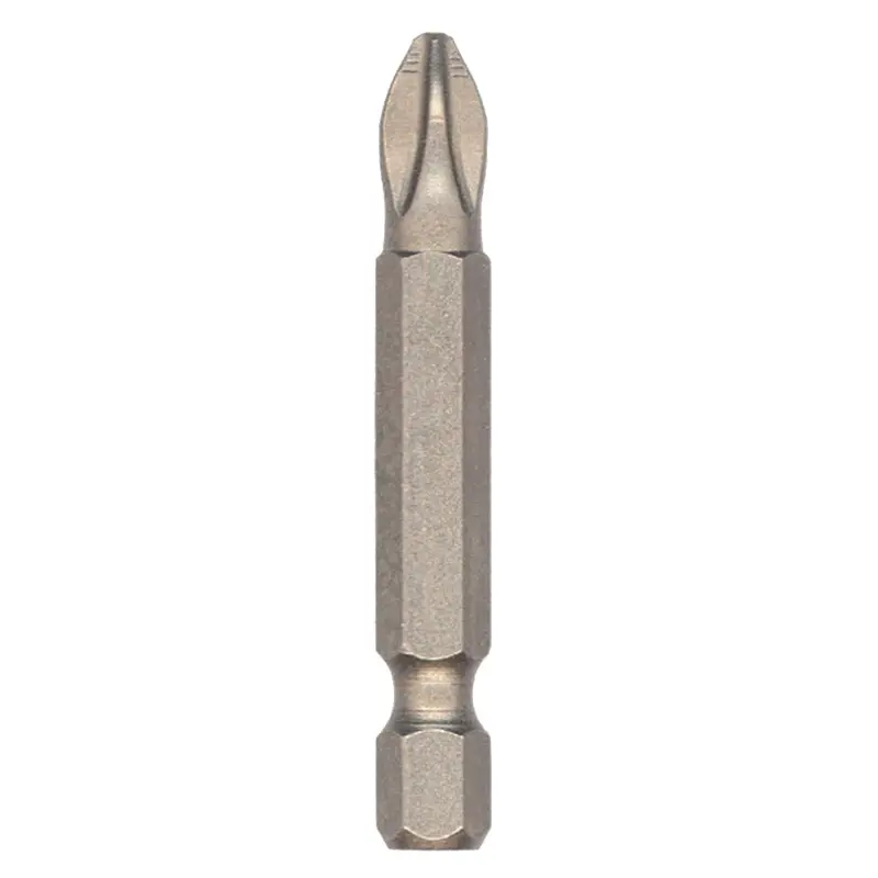 Bosch CCP2201 Power Bit, P2 Drive, Phillips Drive, 1/4 in Shank, Hex Shank, 2 in L, Tempered Steel