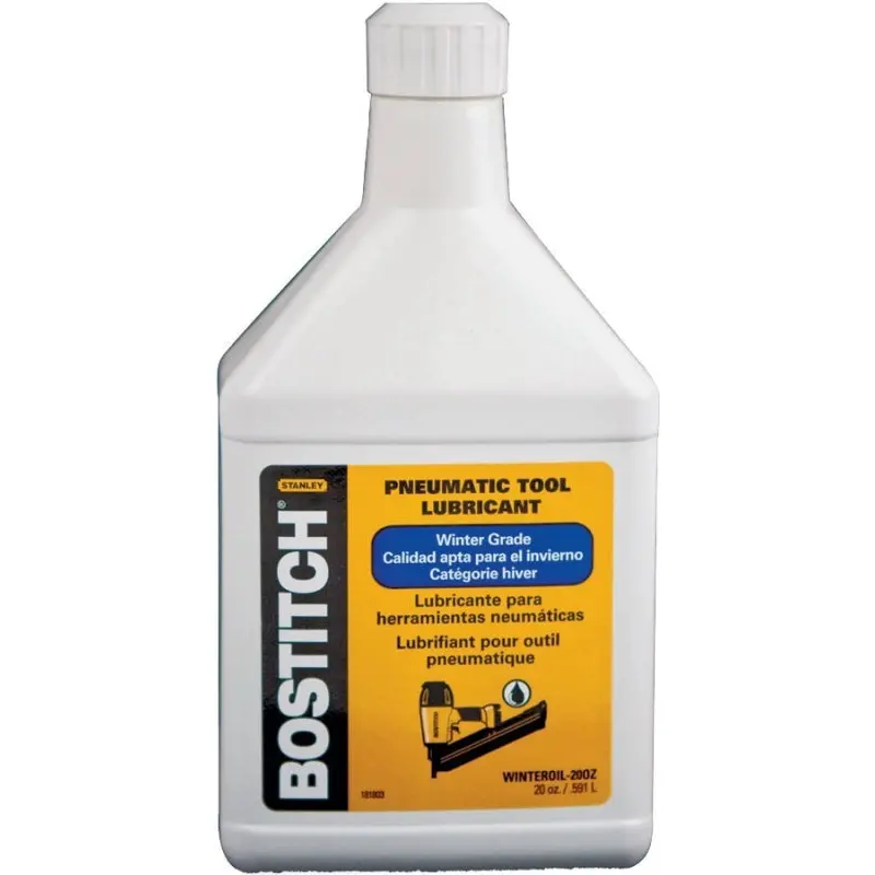 Bostitch WINTEROIL-20OZ Pneumatic Tool Lubricant, 20 oz Bottle