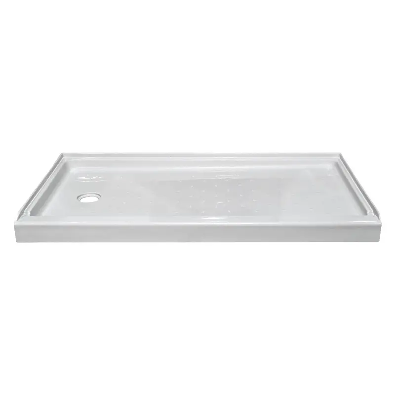 Blevins White Shower Base Left Hand Drain27X54 - 0377940