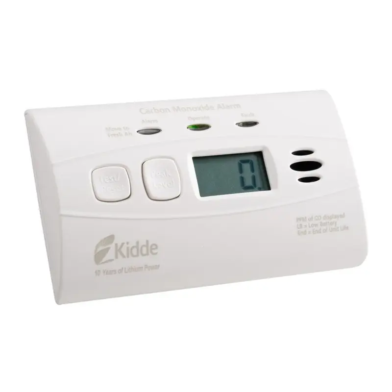 10-Year Worry Free Lithium Battery Carbon Monoxide Detector with Digital Display.31 / each
