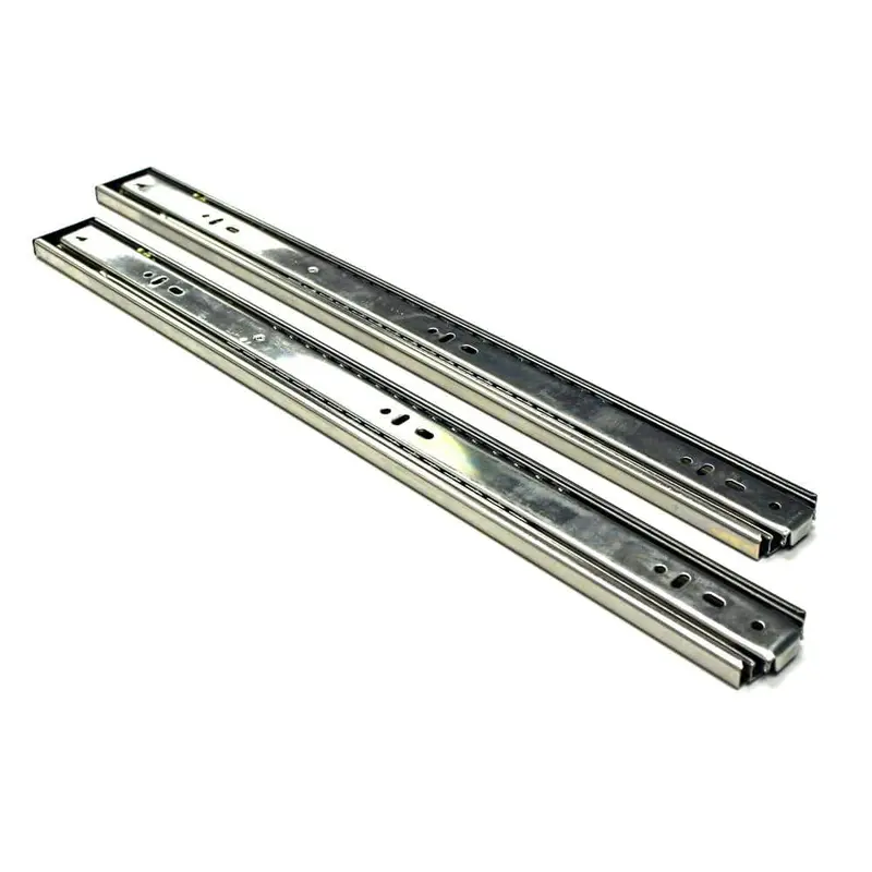 20 in. Push to Open Side Mount Full Extension Ball Bearing Drawer Slide with Installation Screws (1-Pair)0.7 / package