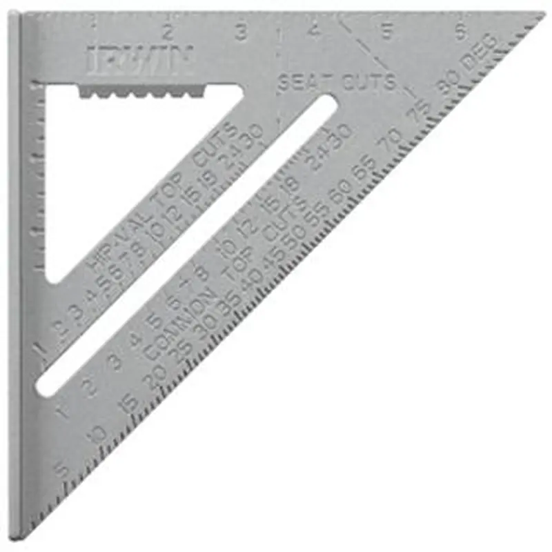 Irwin Aluminum Rafter Square 7"7"