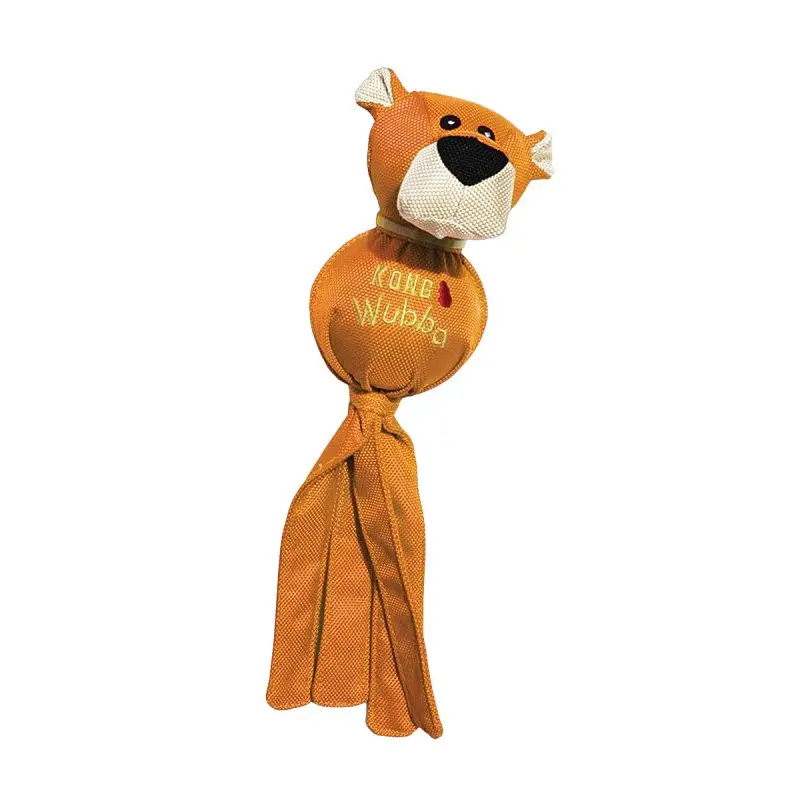 Kong Wubba Ballistic Friends WBF1 Dog Toy, L, Nylon, Assorted