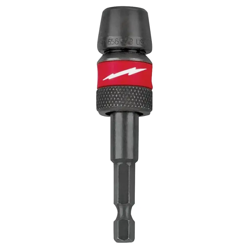 Milwaukee 48-28-1020 Drill Bit Extension, 1/4 in Shank, Hex Shank, 12 in L, Steel
