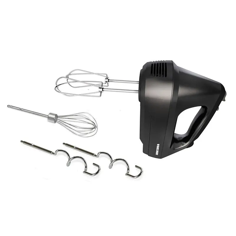 Black Decker MX3200B Hand Mixer with Turbo Boost, 120 V, 250 W, 6-Speeds, Black
