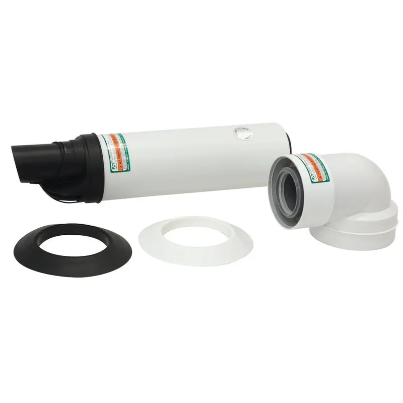 3 in. / 4 in. x 12 in. Plastic Condensing Horizontal Termination Vent Kit2.2 / each