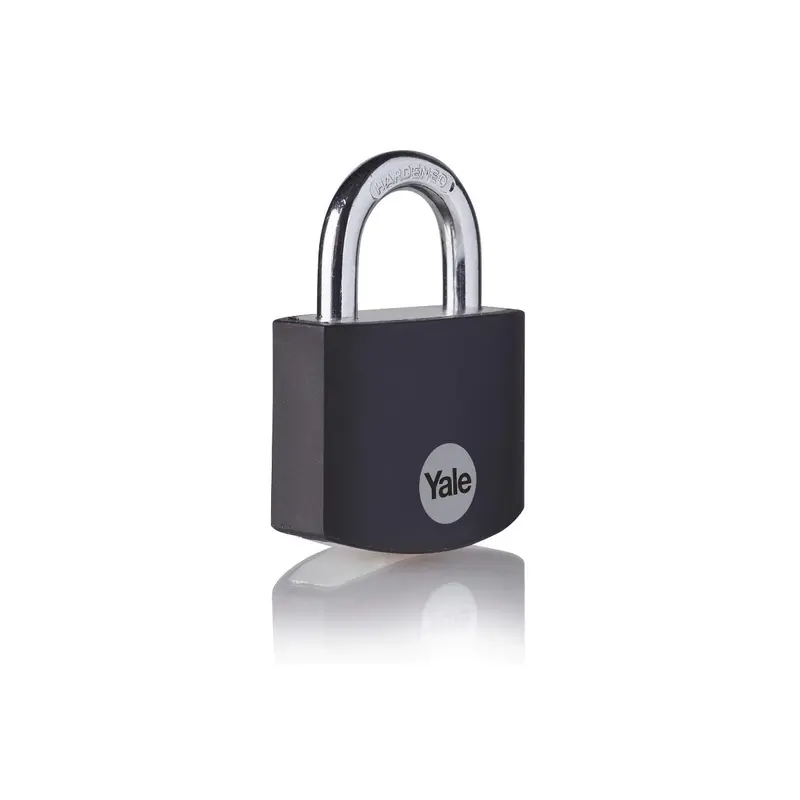 Aluminum Padlock - Black