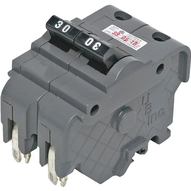 Federal Pacific UBIF230N Circuit Breaker, Type NA, 30 A, 2 -Pole, 120/240 V, Plug Mounting