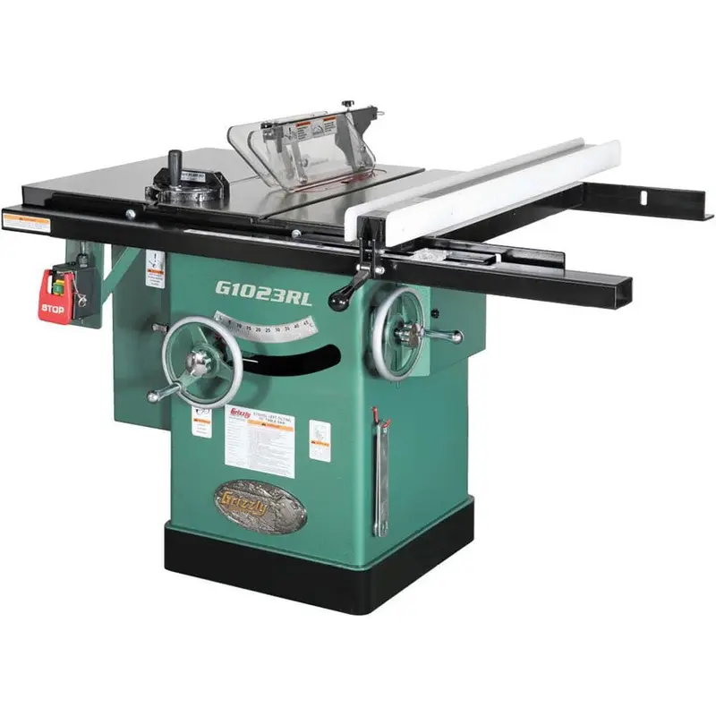 10 in. 3 HP 240-Volt Cabinet Left-Tilting Table Saw