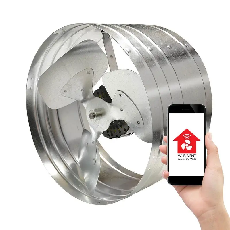 1450 CFM SIlver Electric Powered Gable Mount Electric Attic Fan13 / each
