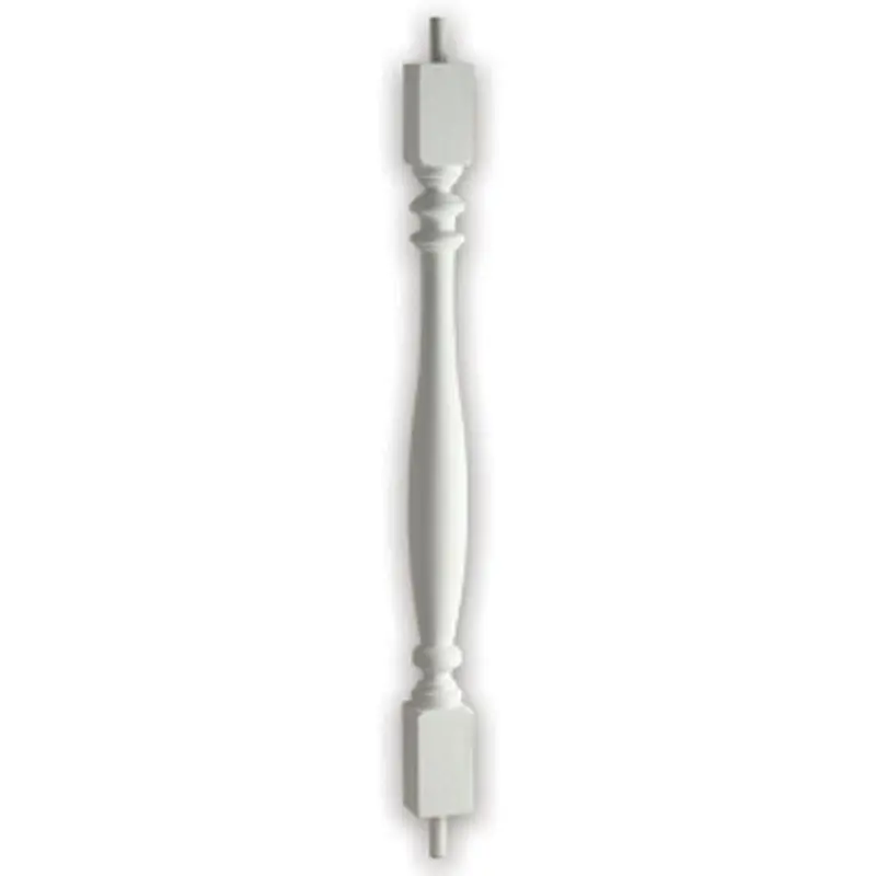 15 in. x 2-1/2 in. x 2-1/2 in. Polyurethane Ashley Baluster for 5 in. Balustrade System1.2 / each