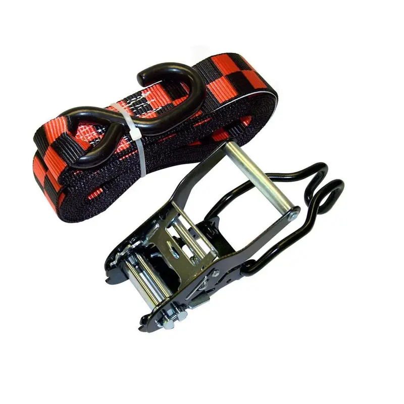3,900 lbs. 1.5 in. x 15 ft. Ratchet Tie-Down Motorcycle Straps (2-Pack)