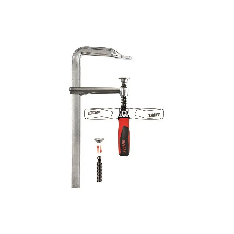 Bessey GZ60-12PH Pivot handle GZ , 24 in x 4.75 in