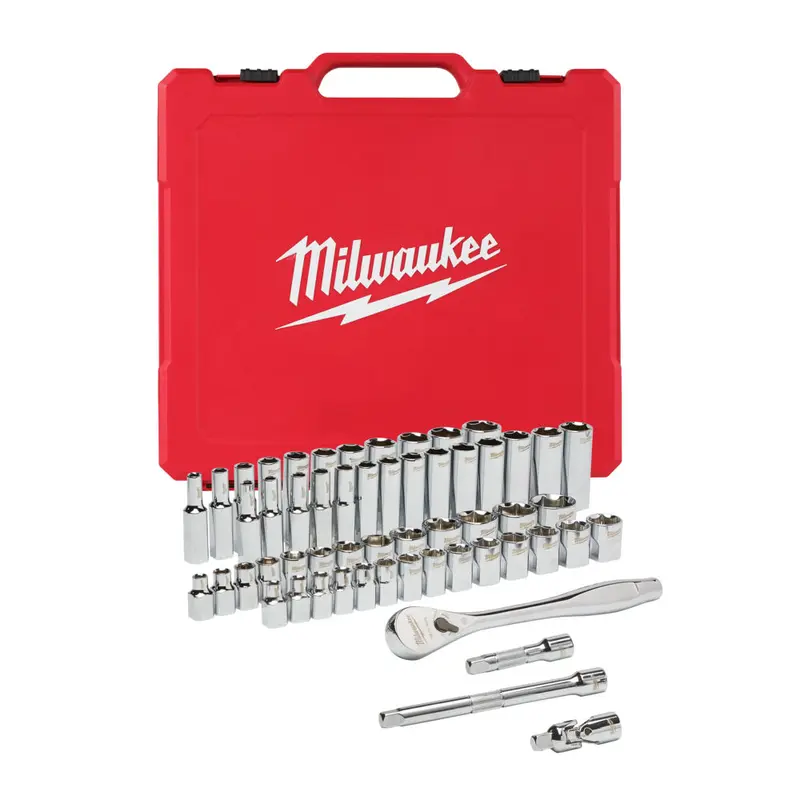 Metric & imperial  ratchet (socket set)