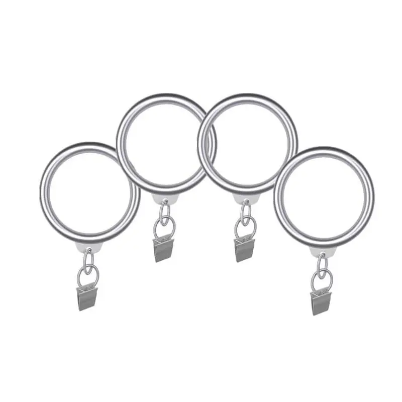 allen   roth 10-Pack 1-in Black Curtain Ring