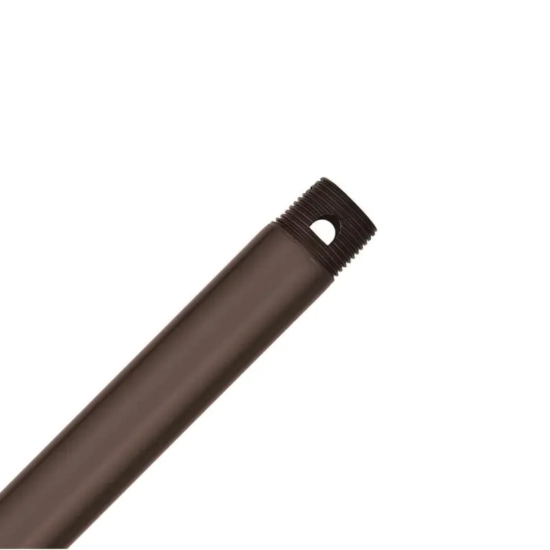 24 in. Original Chestnut Brown Double Threaded Extension Downrod for 11 ft. ceilingsChestnut Brown
