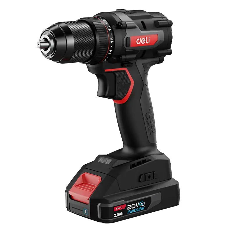 Deli EDE-DZ20-2D2 20V Cordless Drill 