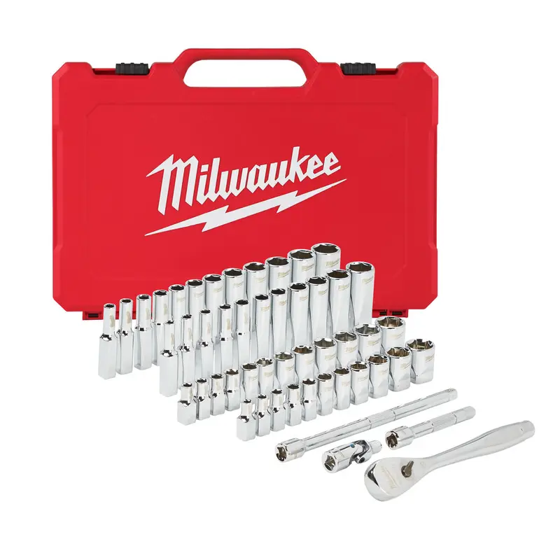 Metric & imperial  ratchet (socket set)