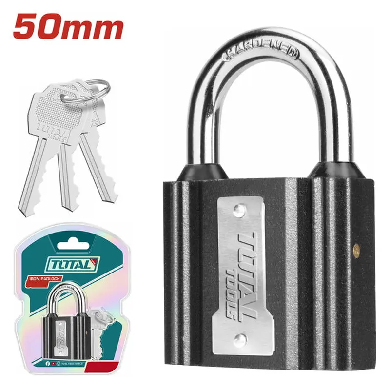 TOTAL IRON PADLOCK 50mm (TLK31501)