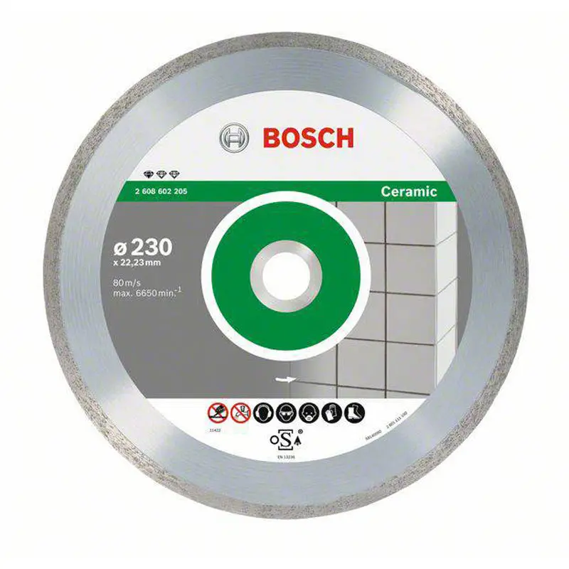 Cutting disc - Standard for Ceramic |  230x22.23mm - 10pcs