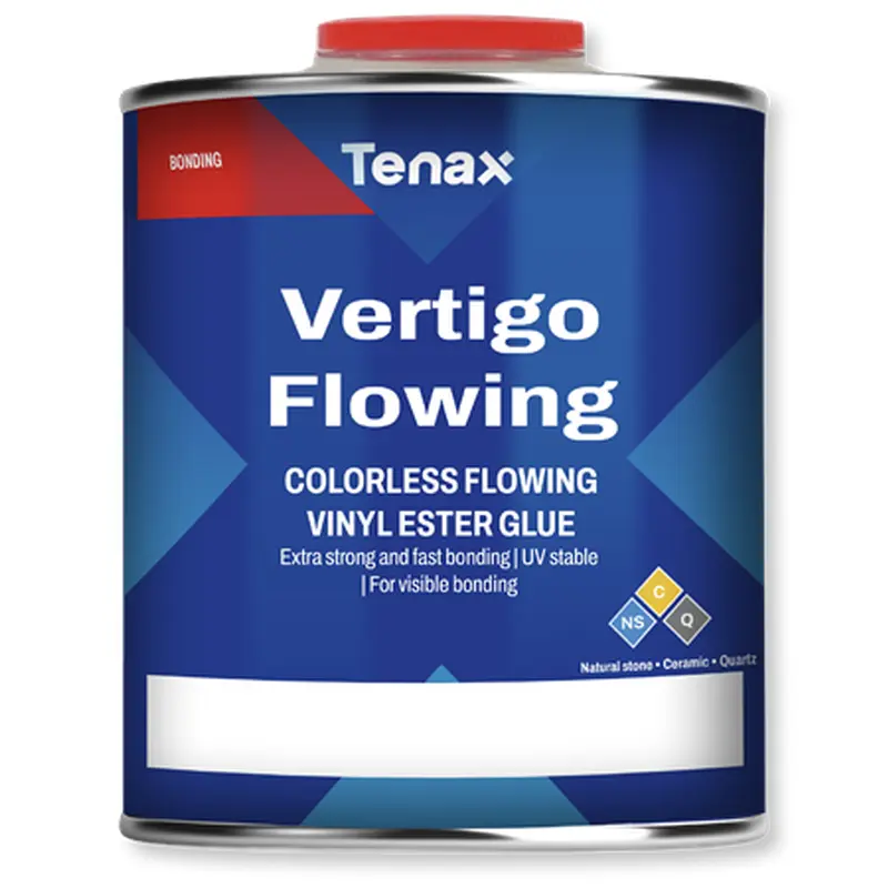 Vertigo Flowing WATER CLEAR FLOWING VINYL ESTER GLUE1 qt-12pcs/bx