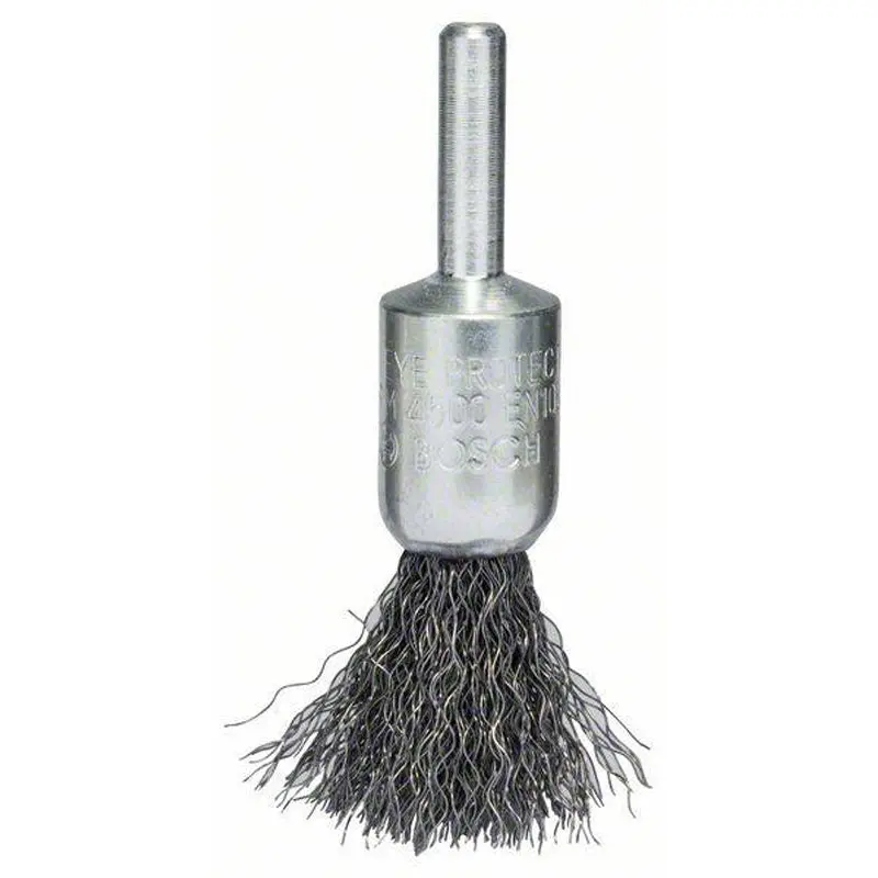 6mm Shank Pencil Brush 15mm, Crimped