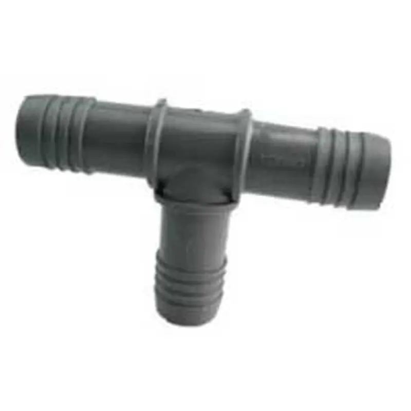 Boshart UPPT-07 Pipe Tee, 3/4 in, Insert, Polypropylene, Gray