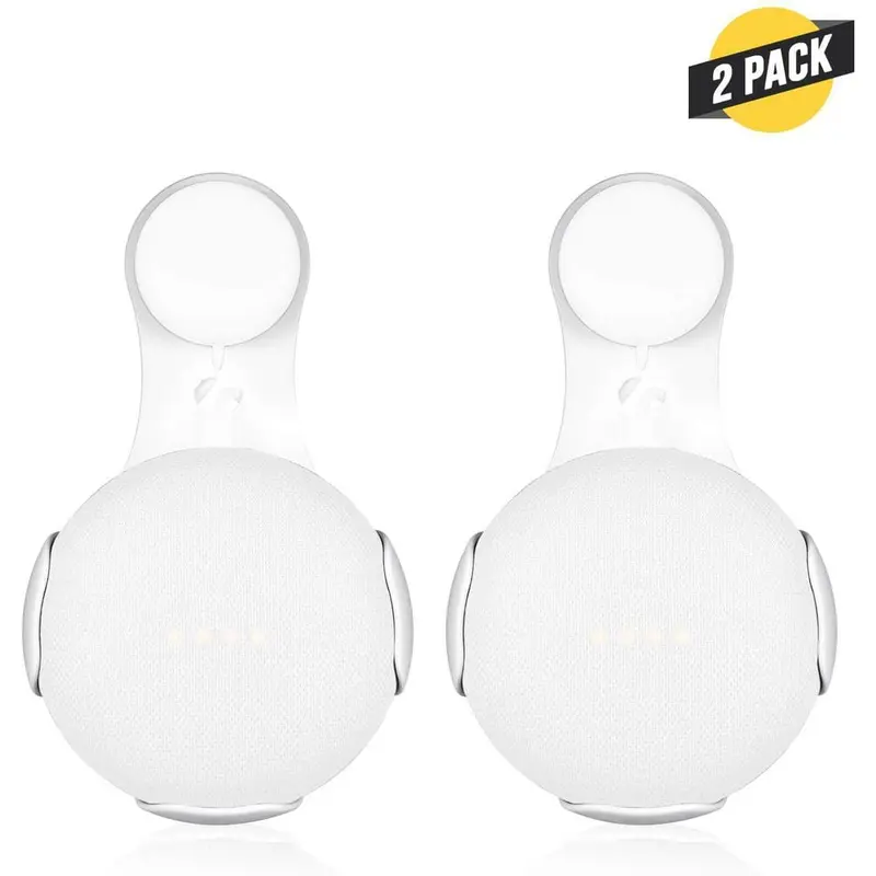 AC Outlet Mount Compatible with Google Home Mini - (Not Compatible with Google Nest Mini 2nd Gen) in White (2-Pack)0.46 / box
