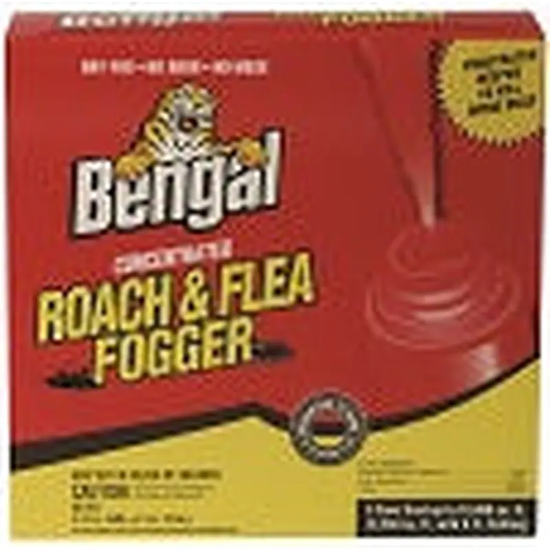 Bengal Concentrated Roach & Flea Fogger3 Pack