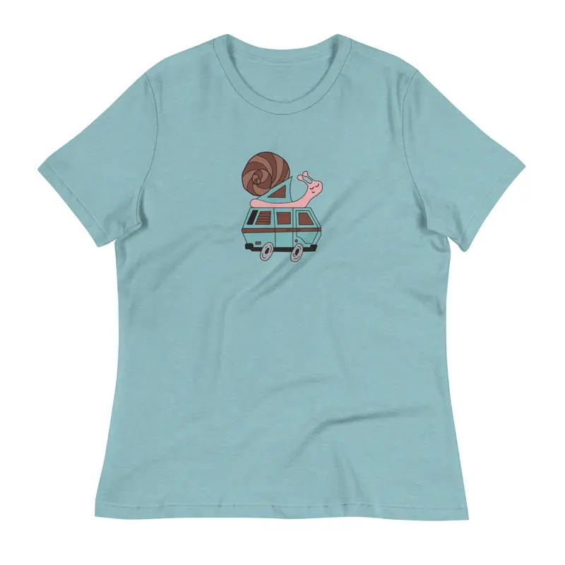 Sally Snail Women's Relaxed Fit T-ShirtNavy Blue / S