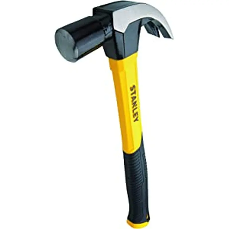 16 OZ Fiberglass Handle Claw Hammer