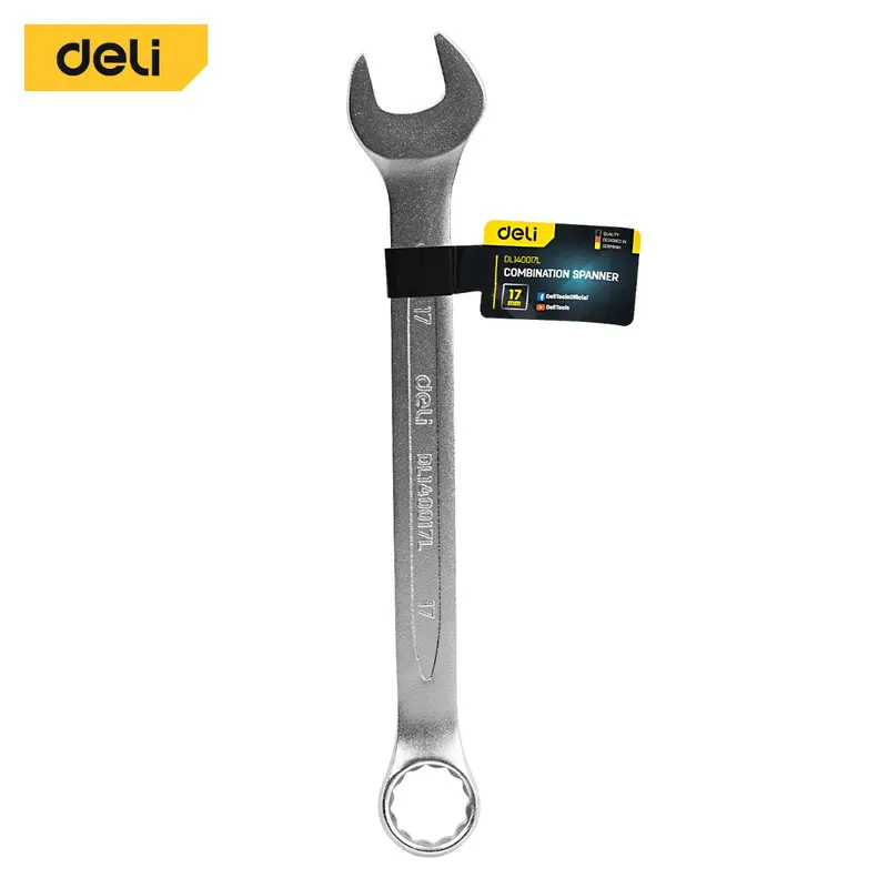 Deli Tools Combination Spanner 17mm | EDL140017L