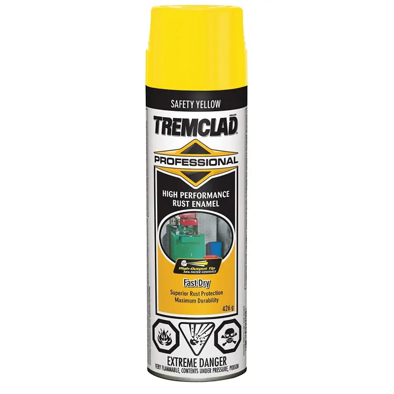 Rust-Oleum 5707543838 Rust Preventative Spray Paint, Gloss, Safety Yellow, 426 g, Can