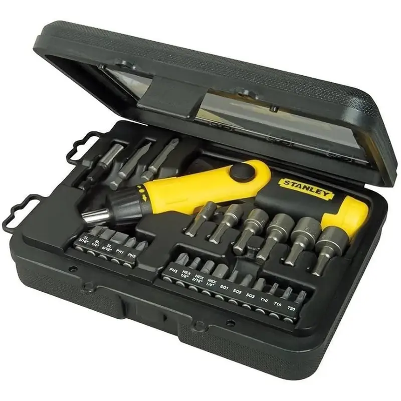 Stanley Ratcheting Screwdriver Pistol Kit