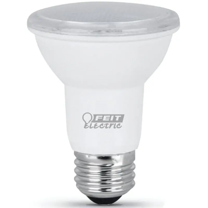Feit Electric PAR2050/10KLED/3 LED Lamp, Flood/Spotlight, PAR20 Lamp, 50 W Equivalent, E26 Lamp Base, 3000 K Color Temp