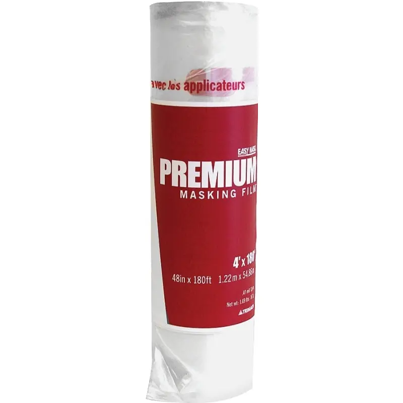 Trimaco EasyMask 44880 Masking Film, 180 ft L, 48 in W