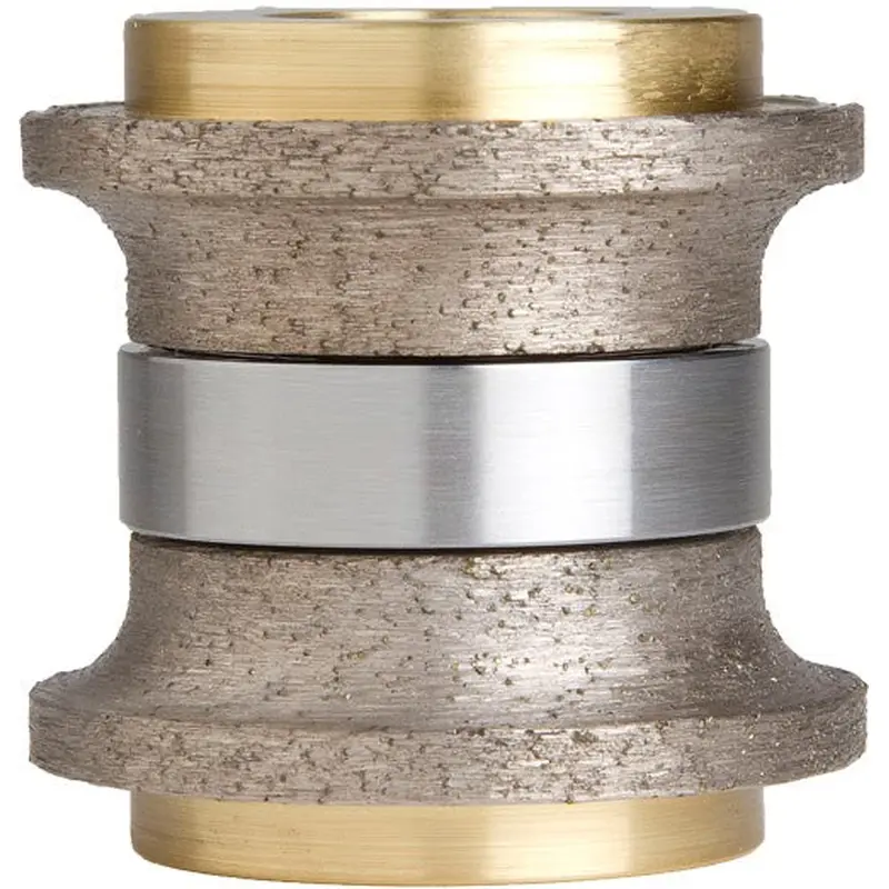 APEXX Continuous-Rim Router Bits Shape T (Double Eased) Brass-Core Router BitsT20 - Pos.1 (Radius==5mm)