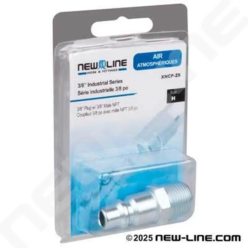 New Line XNCP-21  1/4" INDUSTRIAL NIPPLE X 1/4" MALE NPT