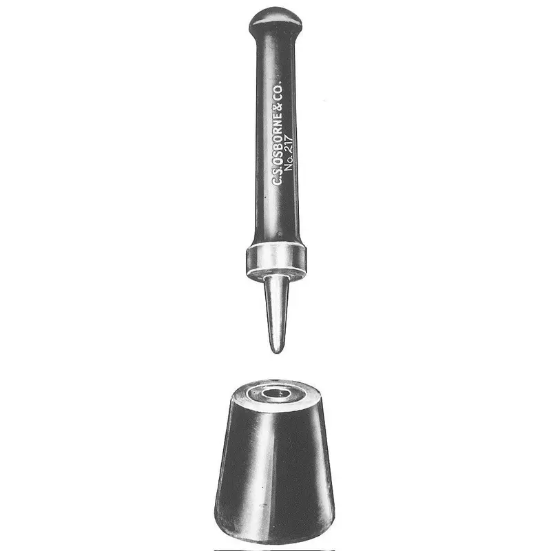 Osborne Spur Grommet Inserting Die #217 - Various Sizes#0 - 9/32"