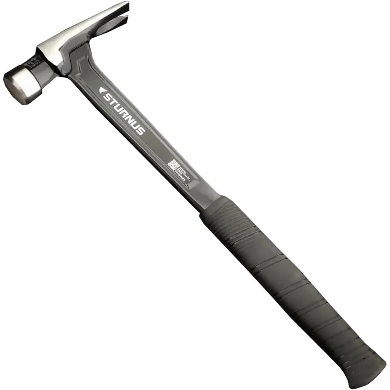 Sturnus Graphite Velocity Rip Claw Hammer  13oz, Long Handle, Smooth Face