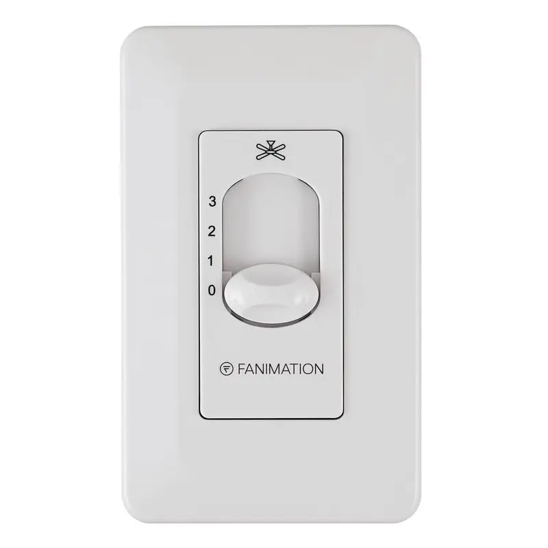 3-Speed Wall Control Non-Reversing Switch, Whiteeach